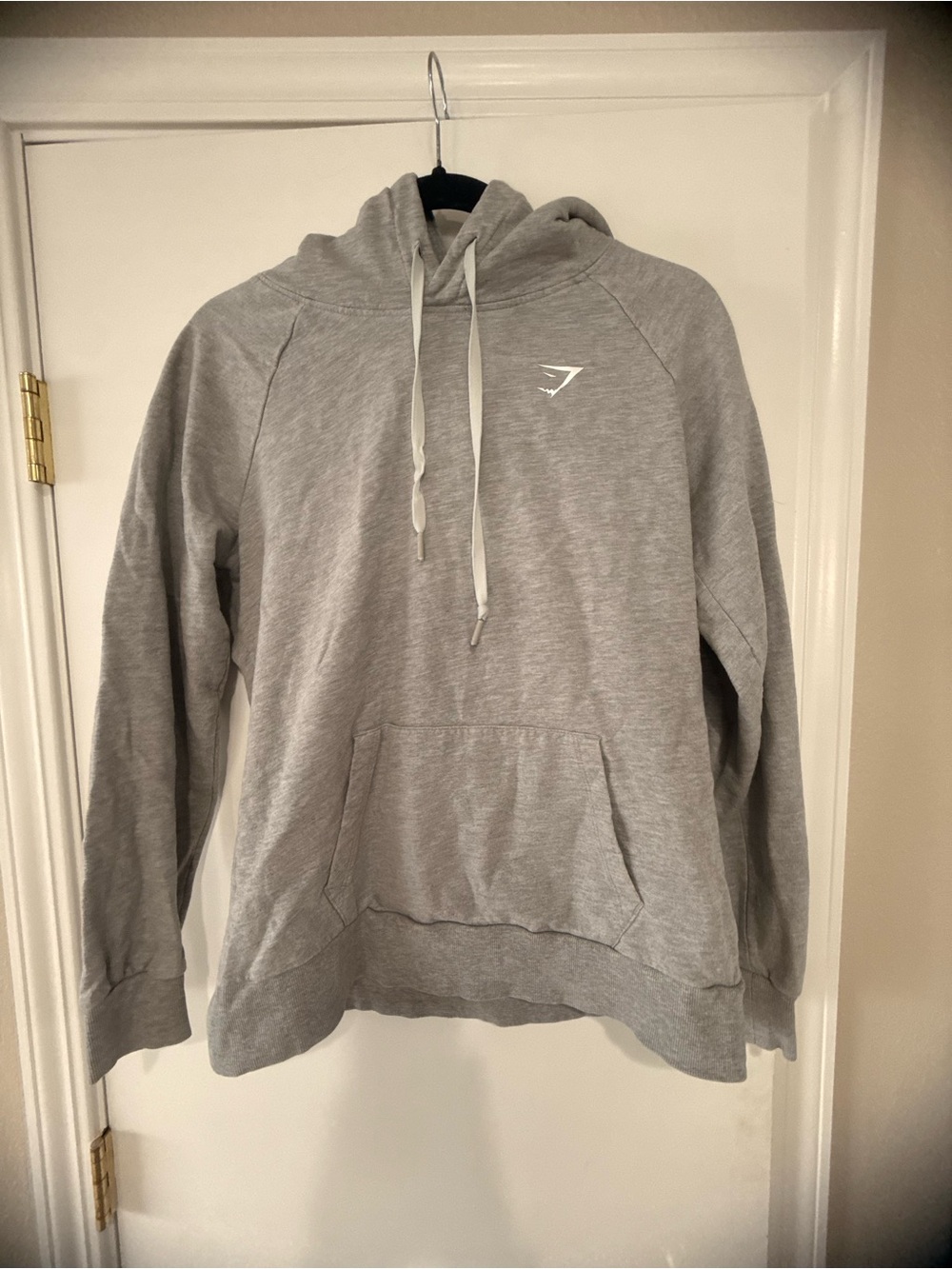 Athletic Gray  GymShark Pullover Hoodie Sweatshirt